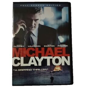 Michael Clayton DVD Movie 2008 R Action George Clooney Tilda Swinton